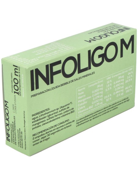 Infoligo M (Fe-Cu-Co-I-Mn) 20 Amp.