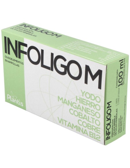 Infoligo M (Fe-Cu-Co-I-Mn) 20 Amp.