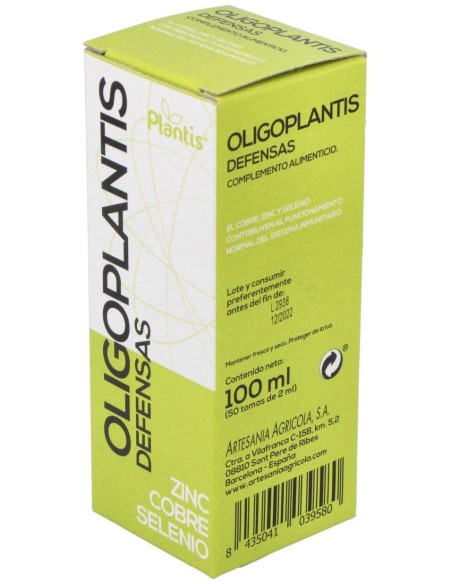 Plantis Oligoplantis Defensas 100Ml