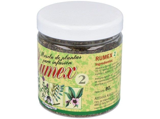 Artesania Agricola Rumex 2 Digestivo 80G