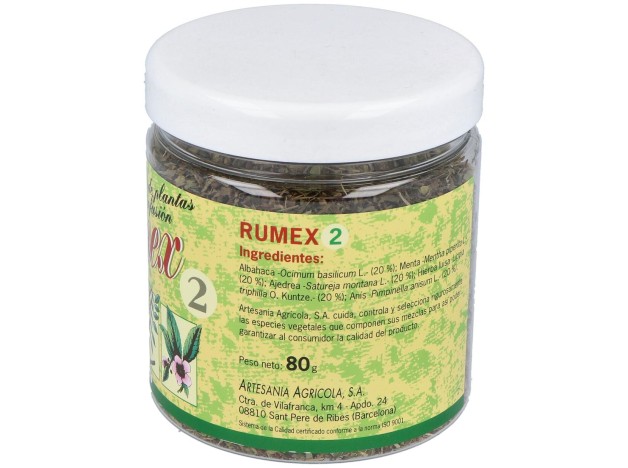 Artesania Agricola Rumex 2 Digestivo 80G