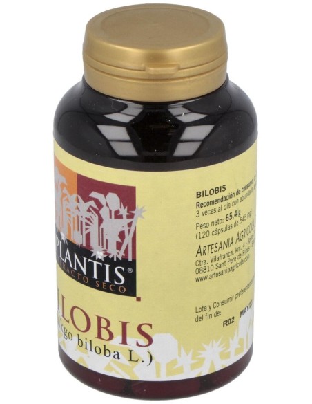 Bilobis Plantis (Ext.Seco Ginkgo Biloba) 120Cap.