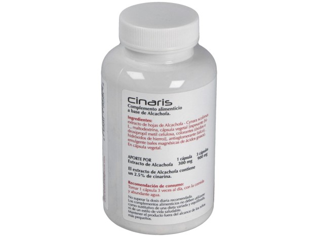 Plantis Cinaris Alcachofa Vegetales 120Caps