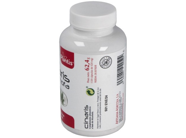 Plantis Cinaris Alcachofa Vegetales 120Caps