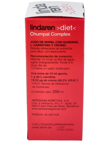 Artesania Lindaren Diet Chumpal Complex 250 Ml