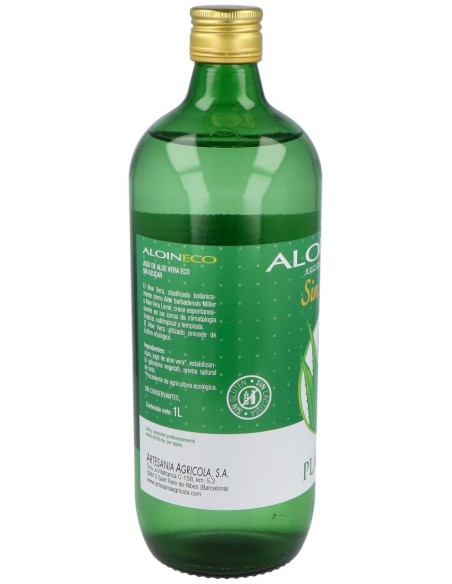 Aloin Eco Zumo De Aloe Vera Sin Azucar 1Litro
