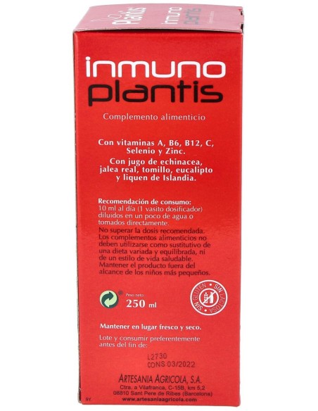 Plantis Inmunoplantis 250Ml