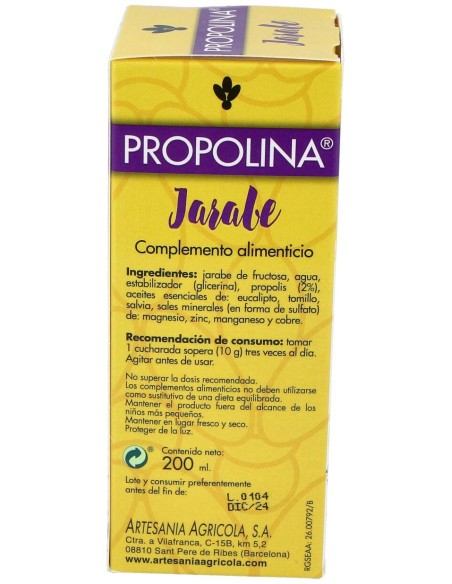 Propolina Adultos Jarabe 200Ml.