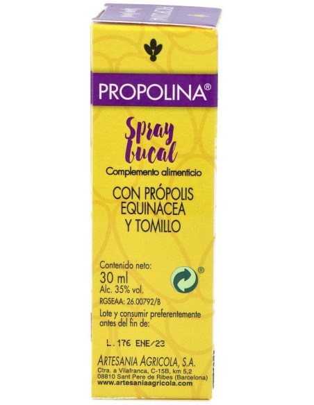 Artesania Agricola Propolina Spray 30Ml
