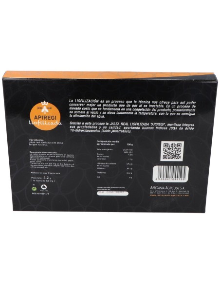 Artesania Agricola Apiregi Liofilizada 300Mg 14 Ampollas