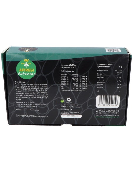 Artesania Agricola Apiregi Defensas 20 10Ml