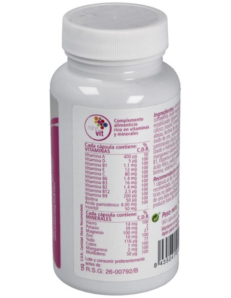 Artesania Agrícola Minevit 60Caps