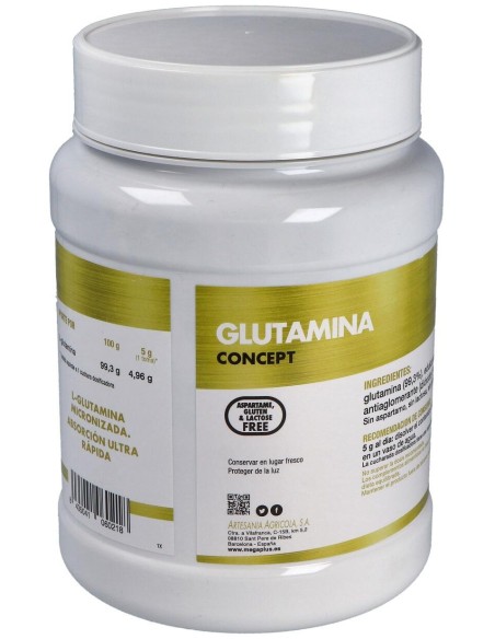 Glutamina Concept 500Gr.