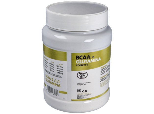 Bcaa+Glutamina Concept Limon 500Gr.