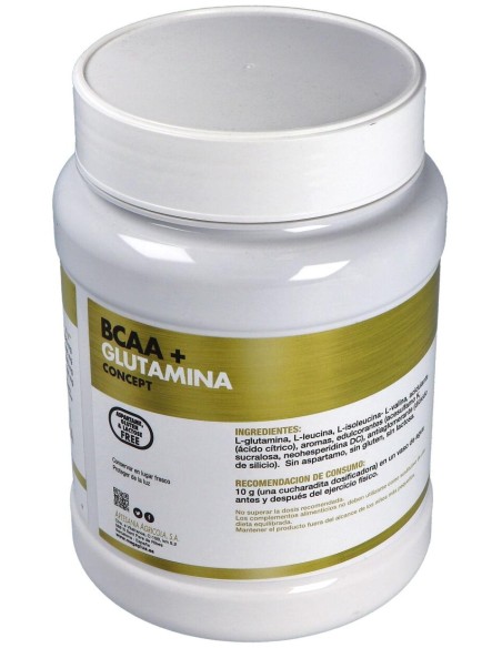 Mega Plus Bcaa+Glutamina Concept Piña 500G