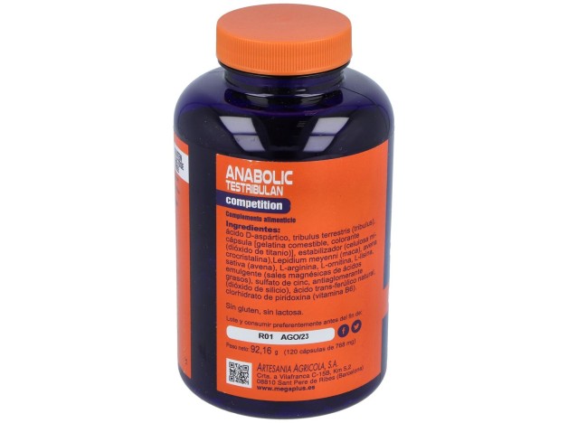 Mega Plus Anabolic Testribulan Competition 120Caps