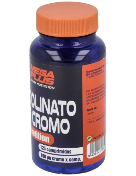Cromo Picolinato 100Μg. 125Comp.