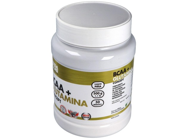 Mega Plus Bcaa+Glutamina Concept Piña 500G