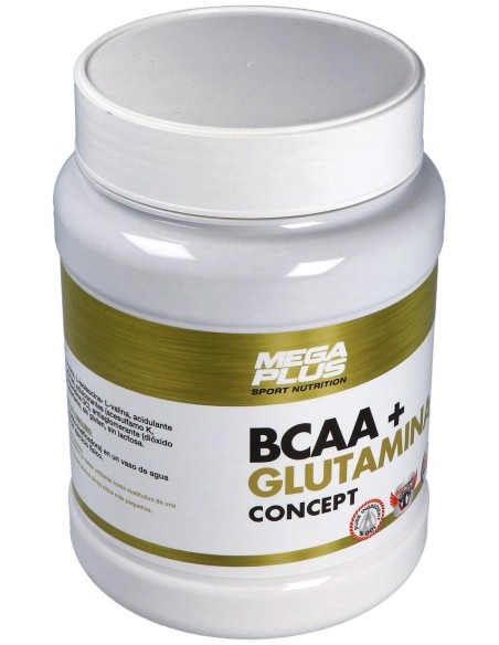 Mega Plus Bcaa+Glutamina Concept Piña 500G