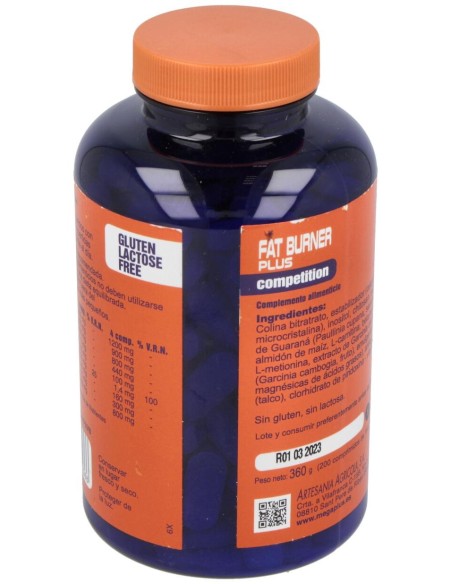 Fat Burner Plus 200Comp. De 1,8Gr