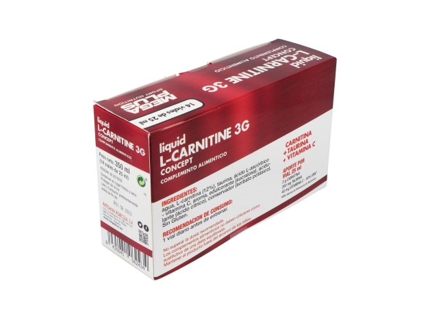 Mega Plus L-Carnitine Concept 14Uds