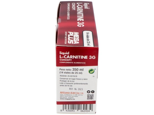 Mega Plus L-Carnitine Concept 14Uds