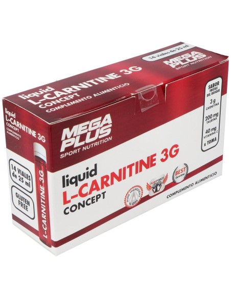 Mega Plus L-Carnitine Concept 14Uds