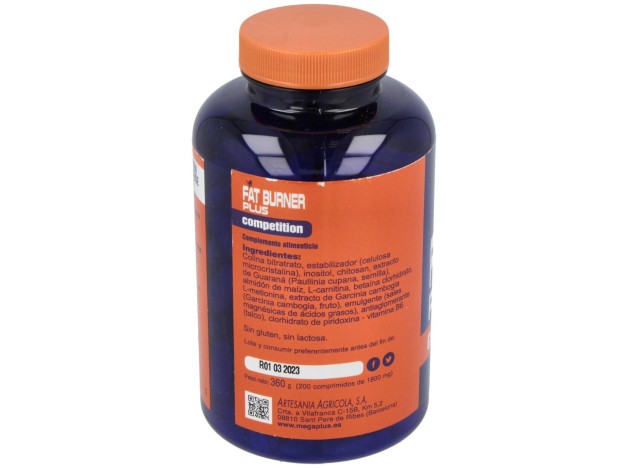 Fat Burner Plus 200Comp. De 1,8Gr