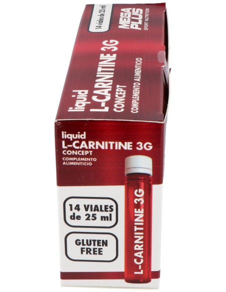 Mega Plus L-Carnitine Concept 14Uds