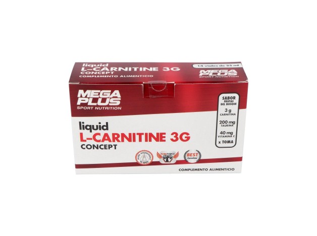 Mega Plus L-Carnitine Concept 14Uds