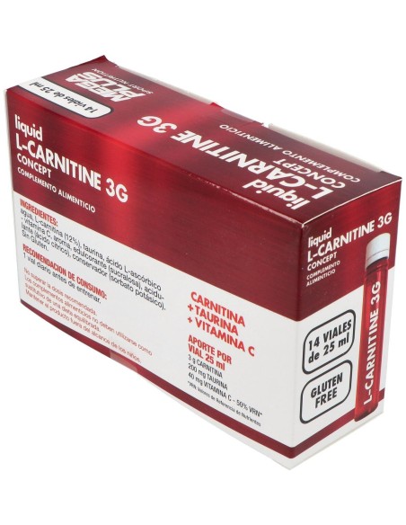 Mega Plus L-Carnitine Concept 14Uds