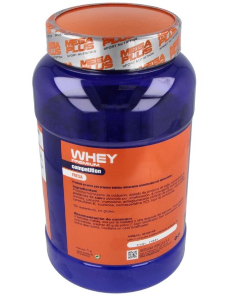 Mega Plus Whey Premium Competition Fresa 1Kg