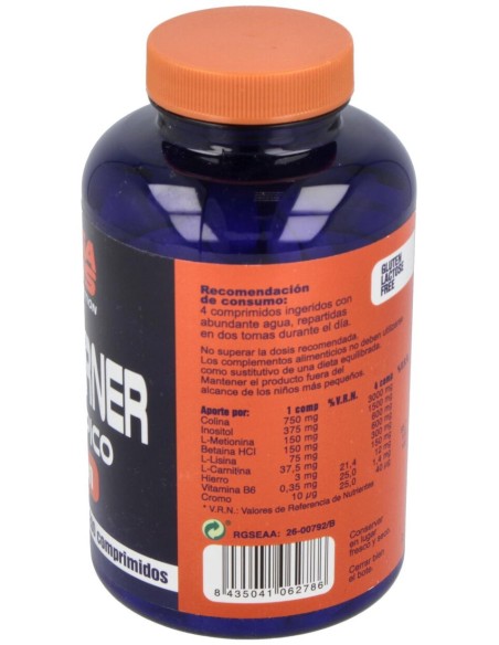 Fat Burner Lipotropico 200Comp. De 1,8Gr