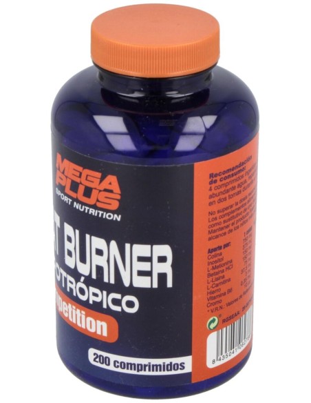 Fat Burner Lipotropico 200Comp. De 1,8Gr