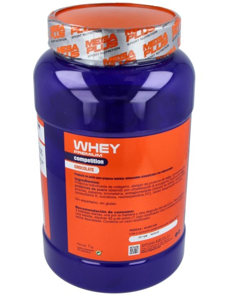 Mega Plus Whey Premium Competition Chocolate 1Kg