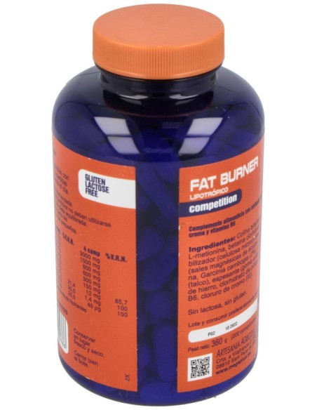 Fat Burner Lipotropico 200Comp. De 1,8Gr