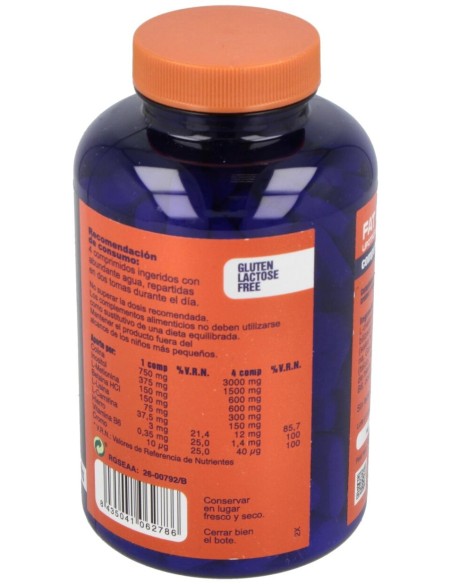 Fat Burner Lipotropico 200Comp. De 1,8Gr