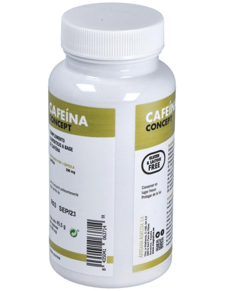Mega Plus Cafeina Concept 200 Mg 90 Capsulas