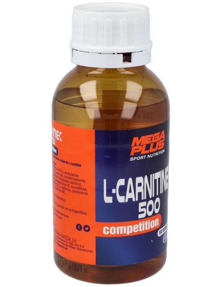 Mega Plus L Carnitina Cafeína 500Ml