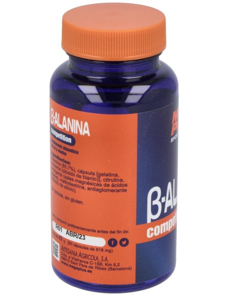 Mega Plus Beta Alanina 60Caps