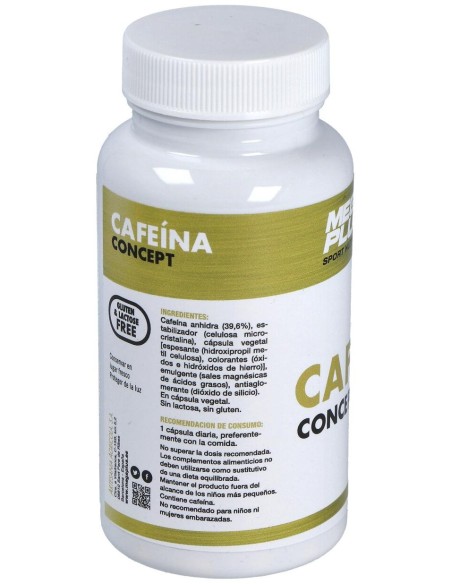 Mega Plus Cafeina Concept 200 Mg 90 Capsulas