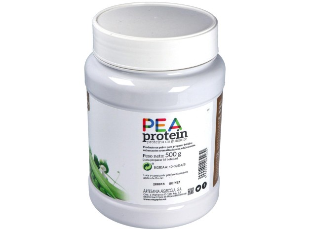 Pea Protein Proteina De Guisante Chocolate 500Gr.