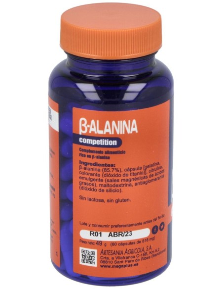 Mega Plus Beta Alanina 60Caps
