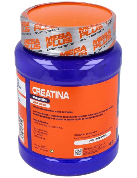 Mega Plus Creatina Competition 600G