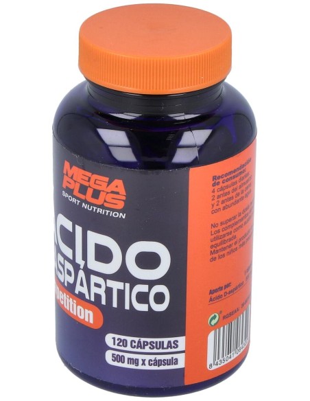 Megaplus Ácido D-Aspartico 120Comp