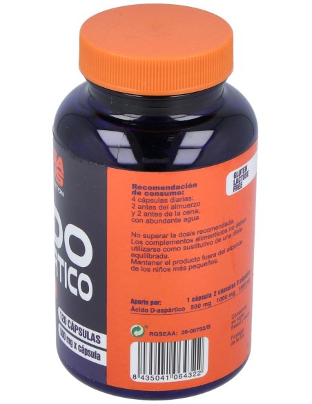Megaplus Ácido D-Aspartico 120Comp