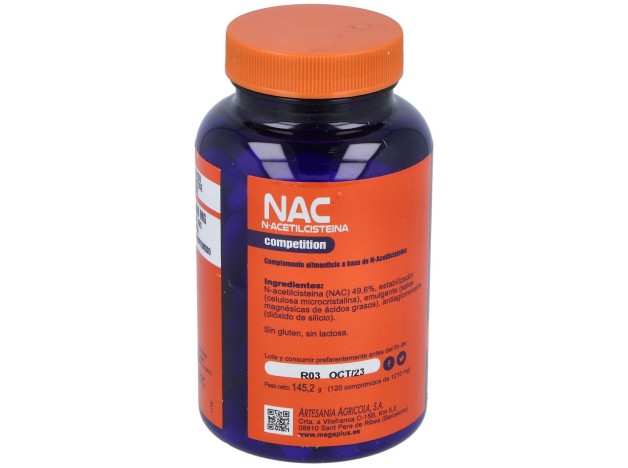 Nac N-Acetilcisteina 120Comp.
