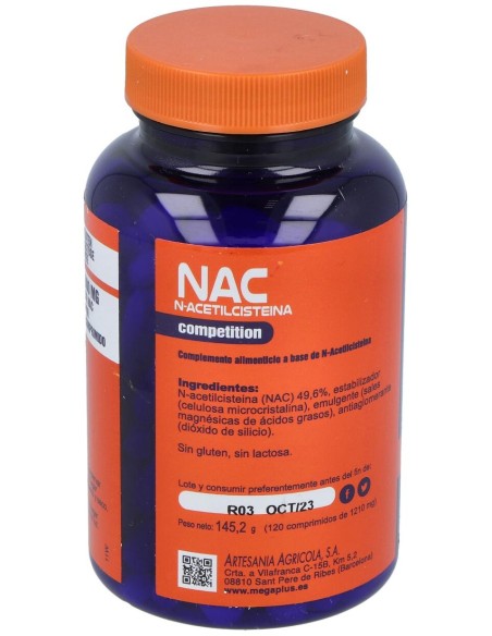 Nac N-Acetilcisteina 120Comp.