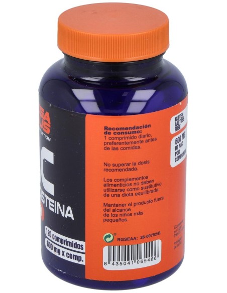 Nac N-Acetilcisteina 120Comp.