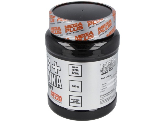 Bcaa+Glutamina Sabor Fresa 600Gr. Extreme Purity